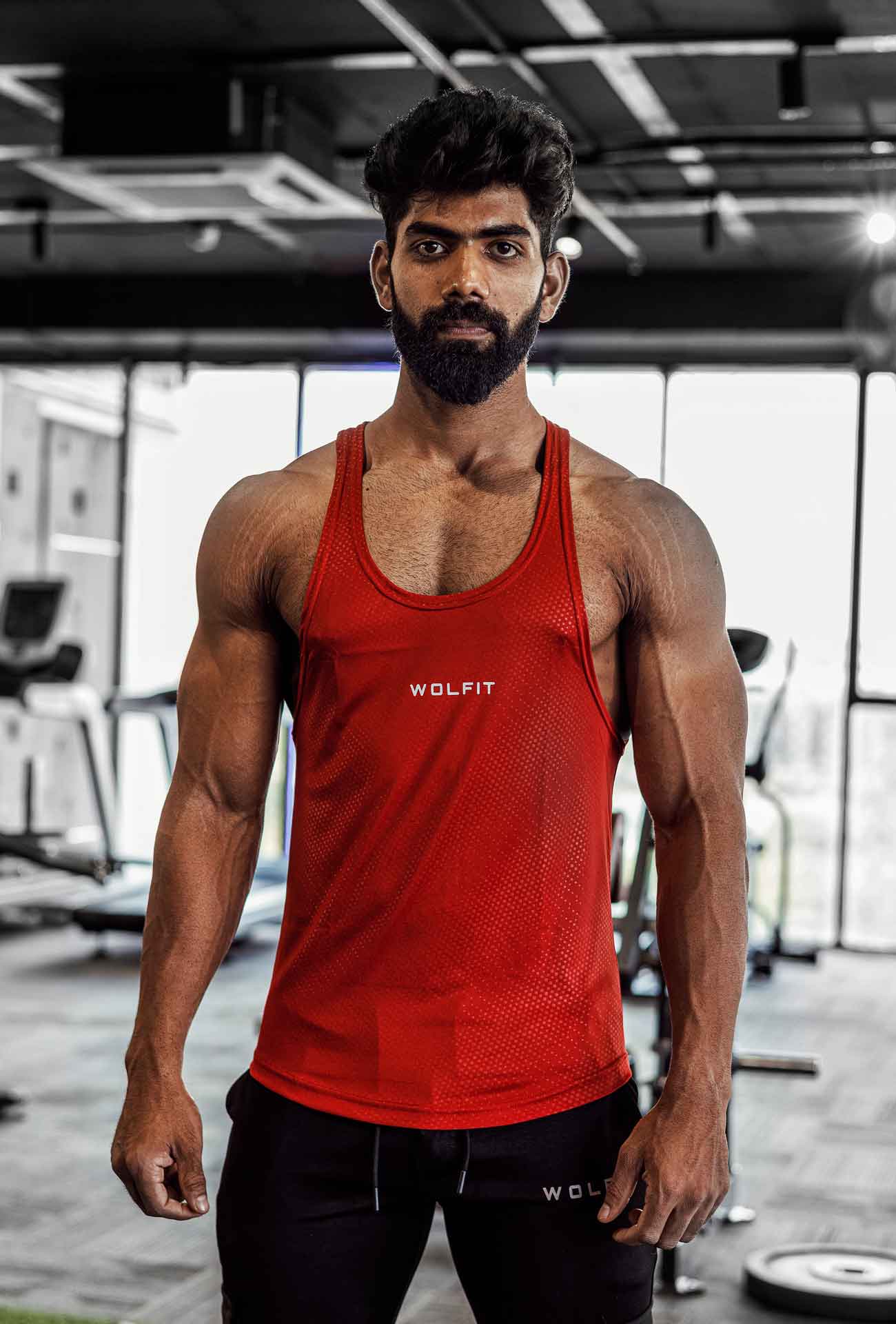 red-wolfit-emboss-stringer-vest-stripe